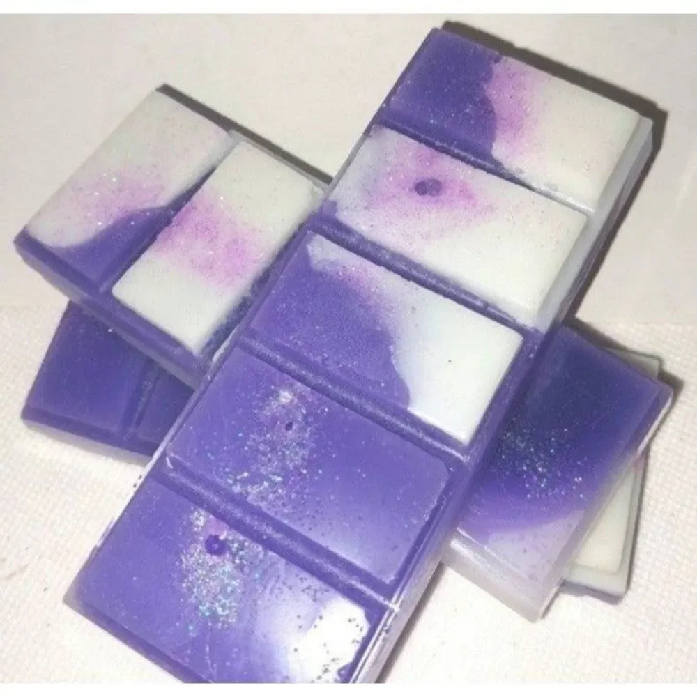 Hand crafted limited edition Euphoria wax melt glitter bar 1pc